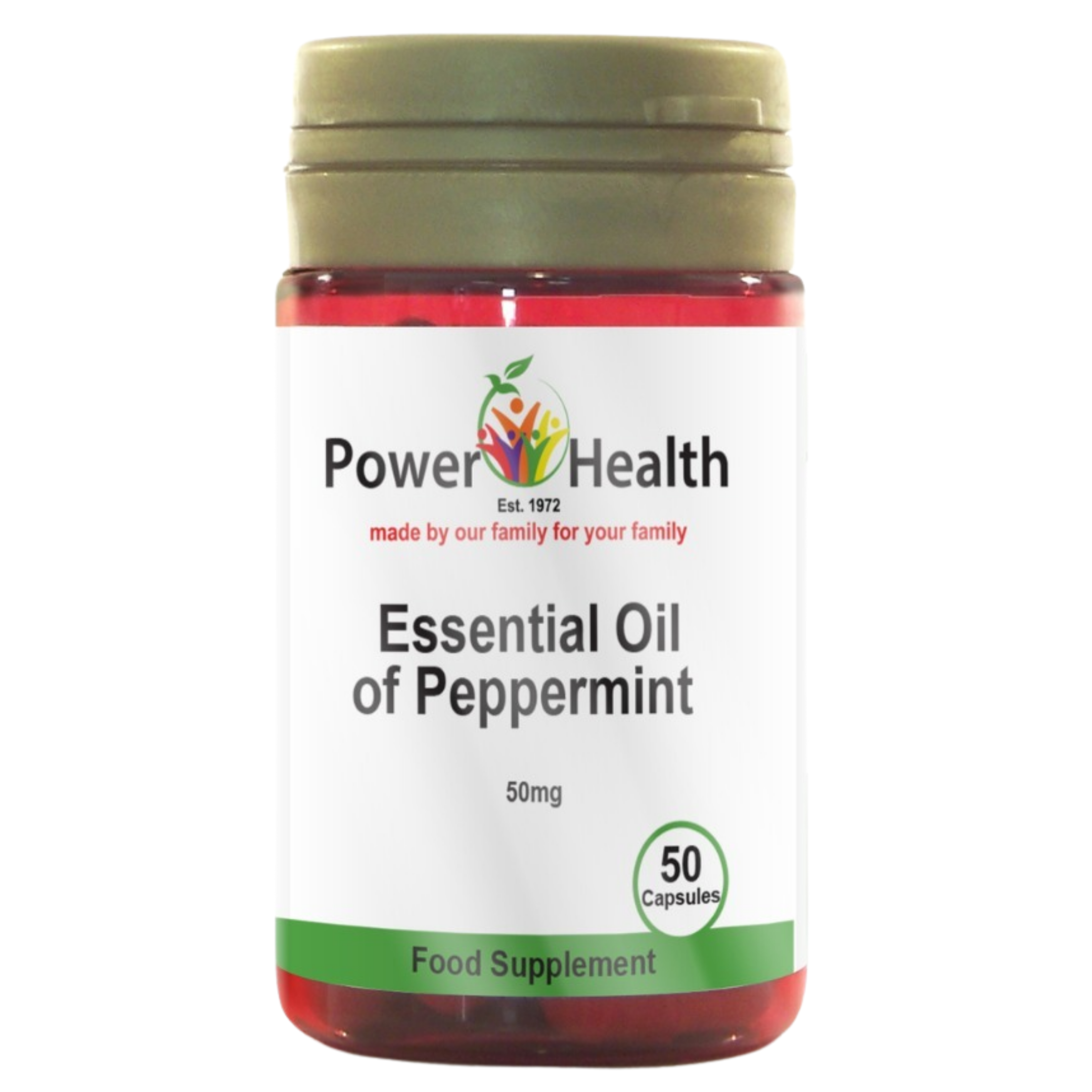 Power Health Peppermint Oil Caps 50mg